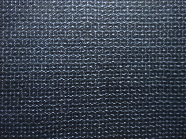 JAPANESE KIMONO / ANTIQUE MENS KIMONO / SILK / DORO OSHIMA TSUMUGI